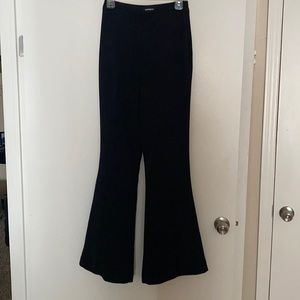 High rise flare pants